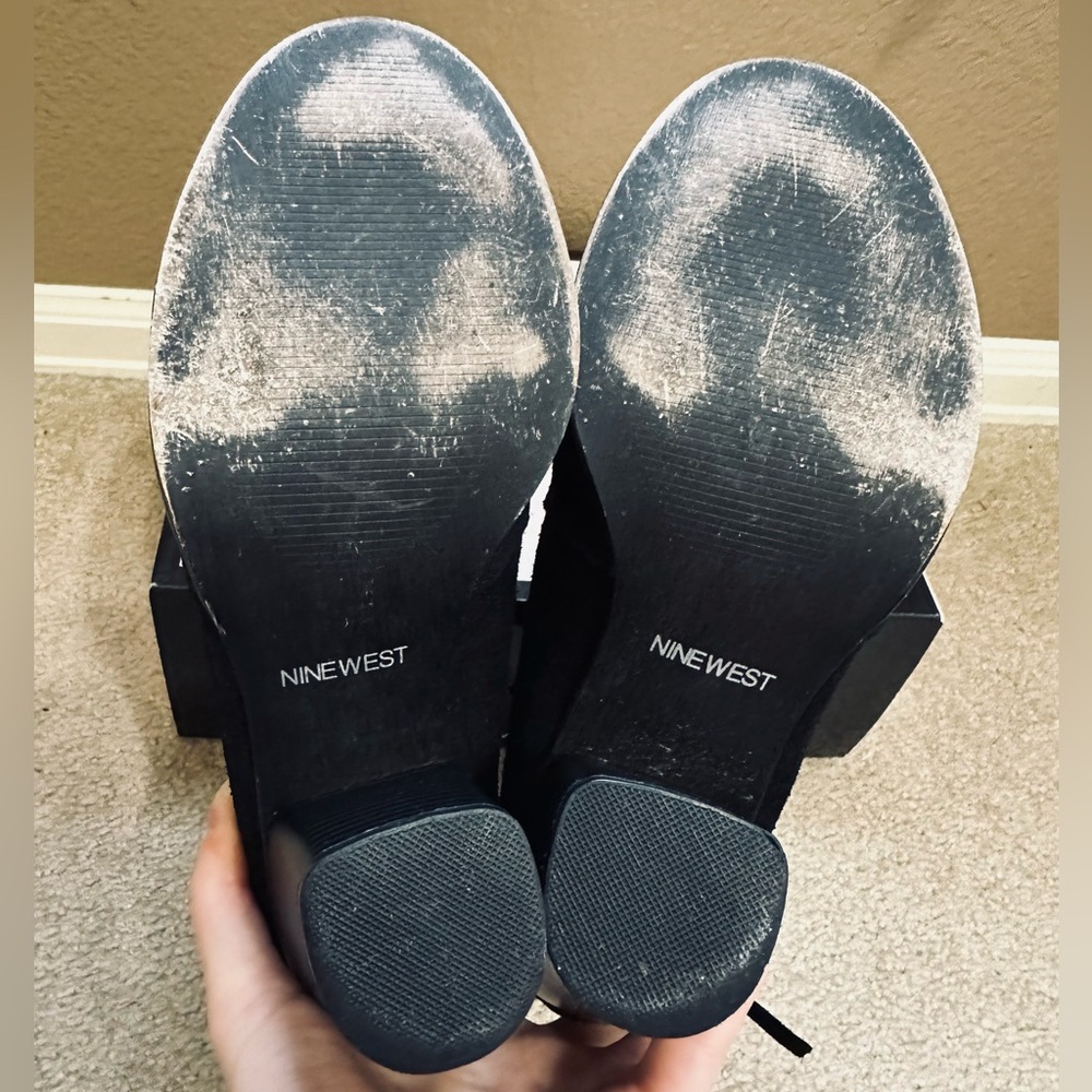 Nine West Black Boots 7 🖤 - Picture 6 of 10